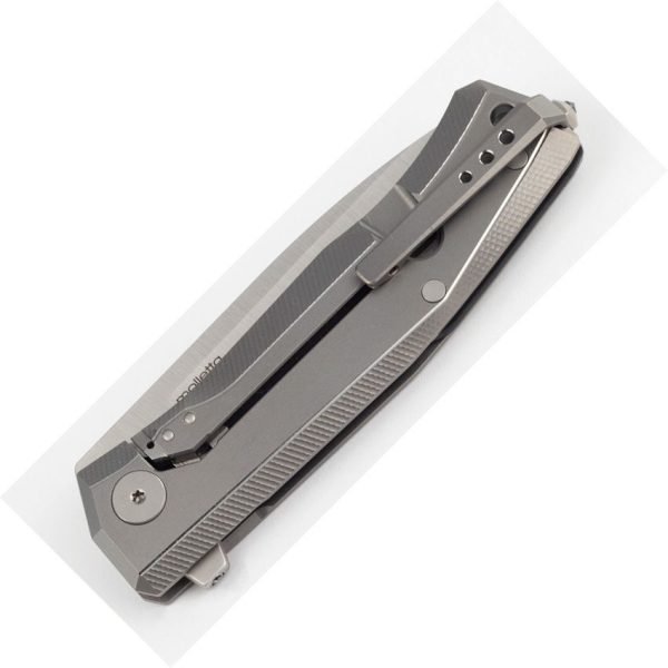 LionSTEEL Myto Framelock Folding Knife M390 Micarta Italy