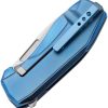 LionSTEEL N.ONE Framelock Blue Folding Knife CPM MagnaCut