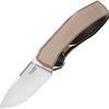 LSTN1BR.jpg LionSTEEL N.ONE Framelock Bronze Folding Knife CPM MagnaCut