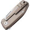 LionSTEEL Nano Framelock Bronze Titanium CPM MagnaCut Folding Knife