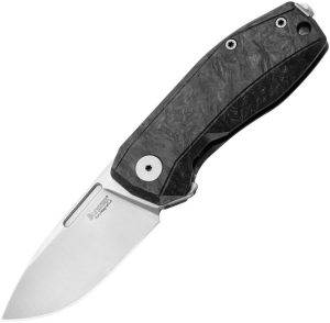 LionSTEEL Nano Framelock Carbon Fiber Folding Knife CPM MagnaCut