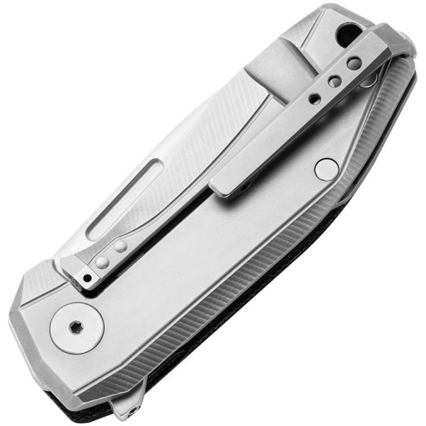 LionSTEEL Nano Framelock Black Micarta Folding Knife CPM MagnaCut