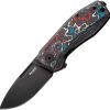 LionSTEEL Nano Framelock Nebula CPM MagnaCut Folding Knife