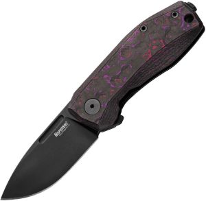 LionSTEEL Nano Framelock Purple Haze CPM MagnaCut Folding Knife