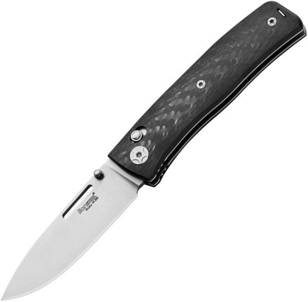LionSTEEL Nini 1 Crossbar Lock Folding Knife M390 Carbon Fiber