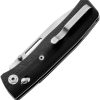 LionSTEEL Nini 1 Crossbar Lock Folding Knife M390 Black G10