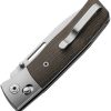 LionSTEEL Nini 2 Crossbar Lock Folding Knife M390 Green Micarta