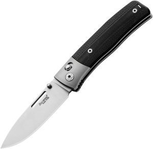 LionSTEEL Nini 2 Crossbar Lock Folding Knife M390 Black G10
