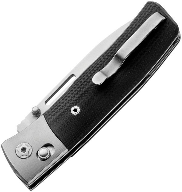 LionSTEEL Nini 2 Crossbar Lock Folding Knife M390 Black G10