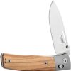 LionSTEEL Nini 2 Crossbar Lock Folding Knife M390 Olive Wood