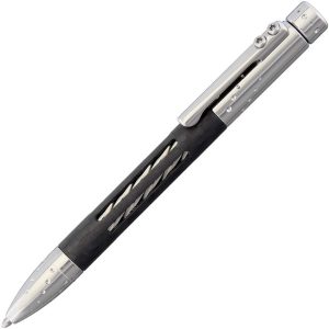 LionSTEEL Nyala Pen Carbon Fiber Silver Tactical Pen