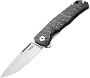 LionSTEEL Q4TTRO Framelock Folding Knife CPM MagnaCut Carbon Fiber
