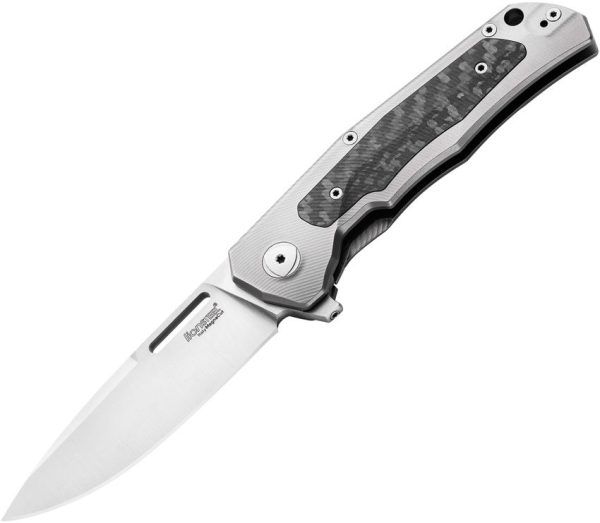 LionSTEEL Q4TTRO Gray Ti CPM MagnaCut Folding Knife Framelock