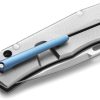 LionSTEEL Q4TTRO Gray Ti CPM MagnaCut Folding Knife Framelock