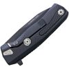 LionSTEEL ROK Framelock Black M390 Folding Knife Italy