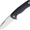 LionSTEEL ROK Framelock Black Aluminum M390