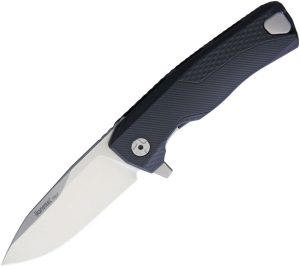 LionSTEEL ROK Framelock Black Aluminum M390