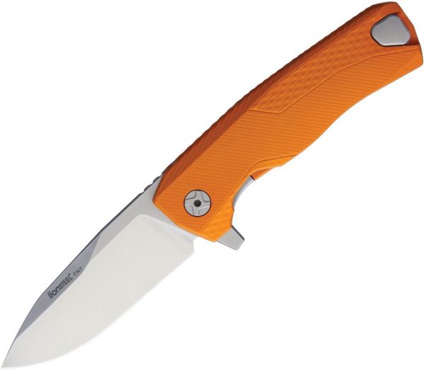LionSTEEL ROK Framelock Orange M390 Folding Knife Italian
