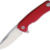 LionSTEEL ROK Framelock Red M390 Folding Knife Italy