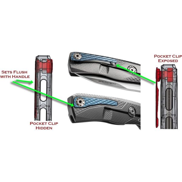LionSTEEL ROK Framelock Red M390 Folding Knife Italy