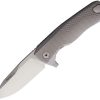 LionSTEEL ROK Titanium Framelock Gray M390