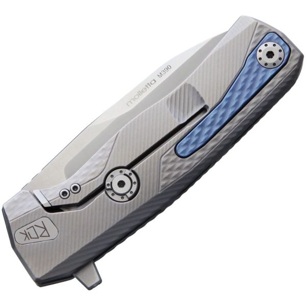 LionSTEEL ROK Titanium Framelock Gray M390