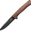 LionSTEEL Skinny Framelock CPM MagnaCut Folding Knife Earth Al