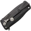 LionSTEEL SR11 Framelock Folding Knife Black Sleipner Steel