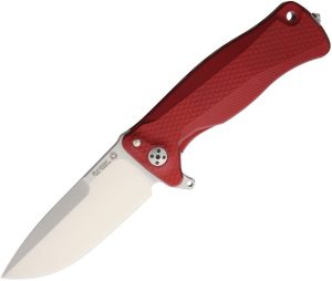 LionSTEEL SR11 Framelock Red Aluminum Sleipner
