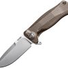 LionSTEEL SR11 Framelock Folding Knife Titanium Sleipner Steel