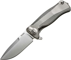 LionSTEEL SR11 Framelock Folding Knife Titanium Sleipner Steel