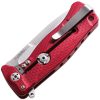LionSTEEL SR22 Framelock Red Aluminum Sleipner Folding Knife