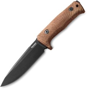 LionSTEEL T5 Fixed Blade Niolox Steel Canvas Micarta Knife