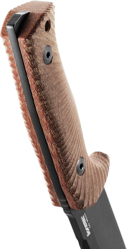 LionSTEEL T5 Fixed Blade Niolox Steel Canvas Micarta Knife