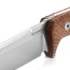 LionSTEEL T5 Fixed Blade Niolox Steel Canvas Micarta Knife