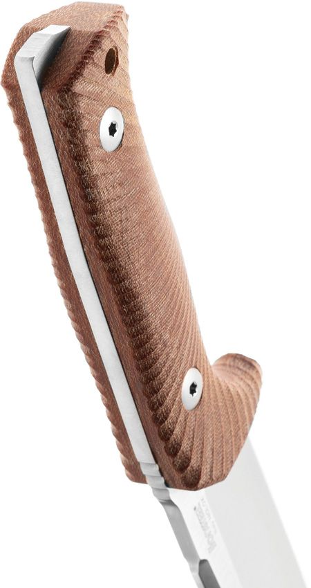 LionSTEEL T5 Fixed Blade Niolox Steel Canvas Micarta Knife
