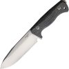 LionSTEEL T6 Fixed Blade CPM 3V Black Micarta Kydex Sheath