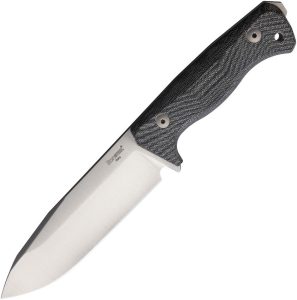 LionSTEEL T6 Fixed Blade CPM 3V Black Micarta Kydex Sheath