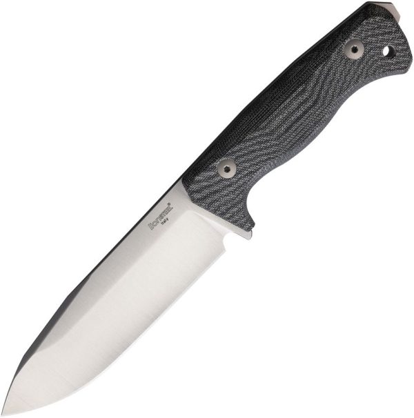 LionSTEEL T6 Fixed Blade CPM 3V Black Micarta Kydex Sheath