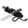 LionSTEEL T6 Fixed Blade CPM 3V Black Micarta Kydex Sheath
