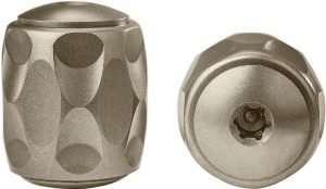 LionSTEEL TiP Titanium Pearl Bronze Lanyard Bead EDC