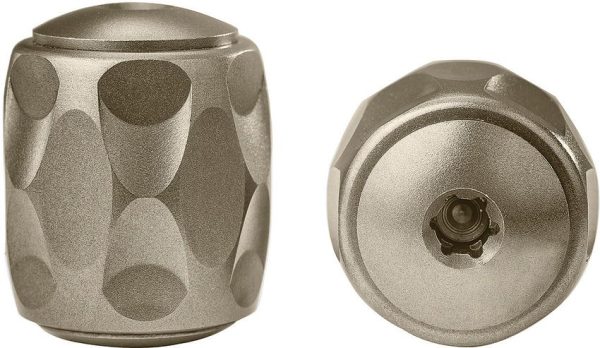 LionSTEEL TiP Titanium Pearl Bronze Lanyard Bead EDC