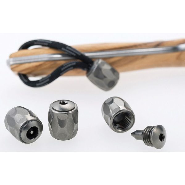 LionSTEEL TiP Titanium Bead Gray Pearl