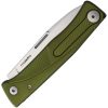 LionSTEEL Thrill Slip Joint Green Aluminum M390 Folding Knife