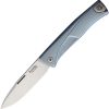 LSTTLBL.jpg LionSTEEL Thrill Slip Joint Blue Titanium M390 Folding Knife