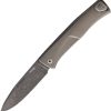 LionSTEEL Thrill Folder Dam Gray Titanium Damascus Folding Knife