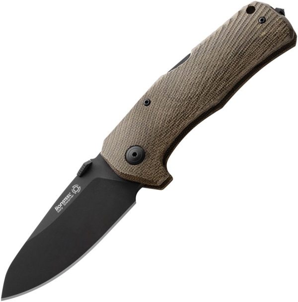 LSTTM1BCVG.jpg LionSTEEL TM1 Lockback Folding Knife Green Micarta Sleipner