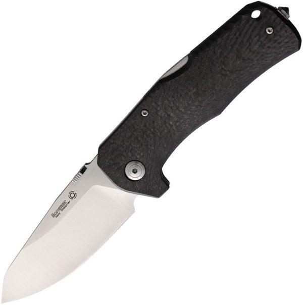 LionSTEEL TM1 Lockback CF Folding Knife Sleipner Steel Carbon Fiber