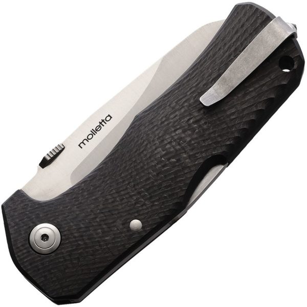 LionSTEEL TM1 Lockback CF Folding Knife Sleipner Steel Carbon Fiber