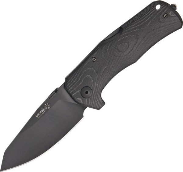 LionSTEEL TM1 Micarta Folding Knife Sleipner Steel Lockback